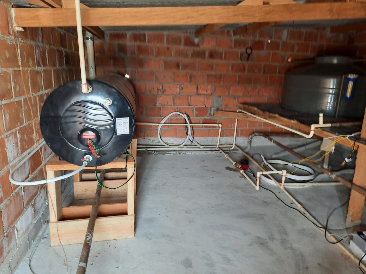 Aquecimento Solar com Pressurização Pós Boiler