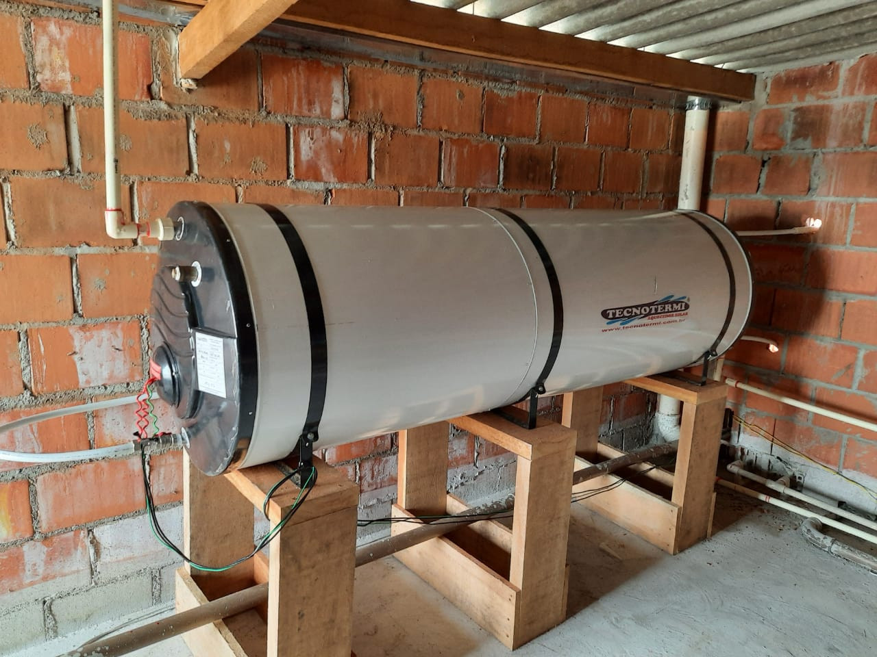Aquecimento Solar com Pressurização Pós Boiler
