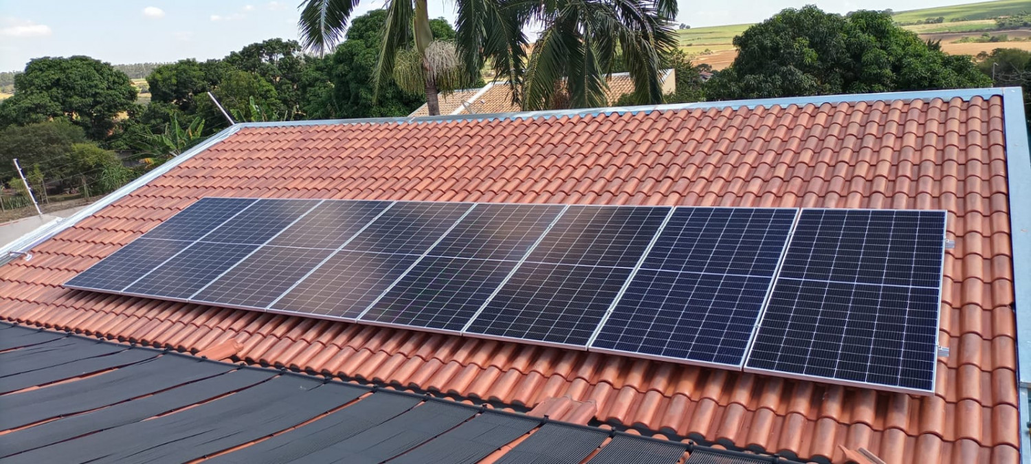 Sistema Fotovoltaico - Chácara Bela Vista - Elias Fausto