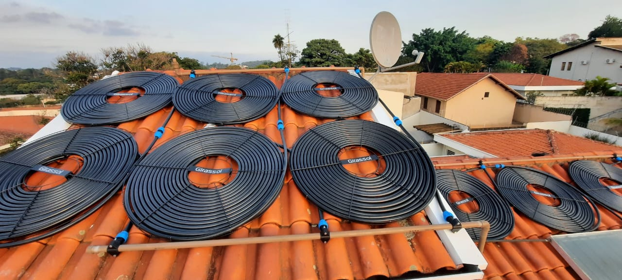 Aquecimento Solar - Bairro Nova Campinas - Campinas